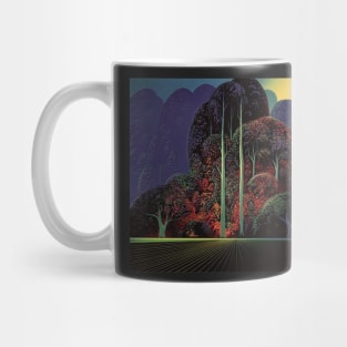 Eyvind Earle - softening-shades-of-twilight Mug